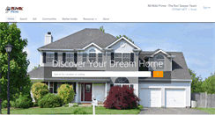 Desktop Screenshot of hamptonroadshomefinder.com